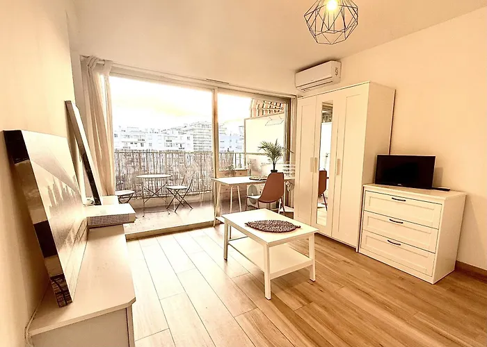 شقة Cosy A Juan Les Pins أنتيب